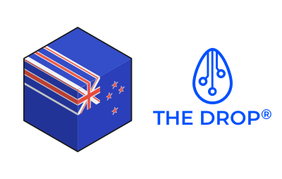 eSIM New Zealand | 100MB @ 128kbit/s | 30 Days  | THE DROP®