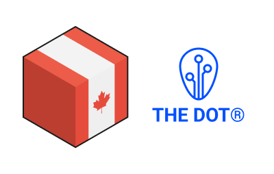 eSIM Canada THE DOT 1 Go 7 jours, couverture sur 7 réseaux mobiles