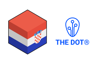 eSIM Croatie THE DOT 1 Go 7 jours, couverture sur 3 réseaux mobiles