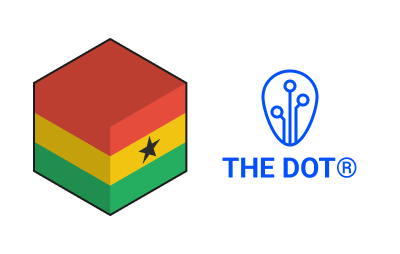 eSIM Ghana THE DOT 20 Go 30 jours, couverture Vodafone Ghana et Airtel Ghana