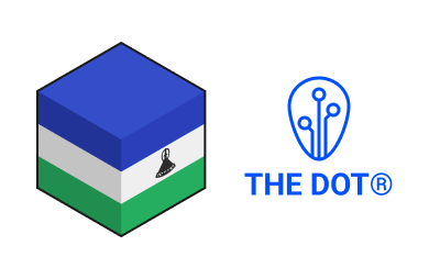 eSIM Lesotho THE DOT 20 Go 30 jours, couverture Vodacom Lesotho