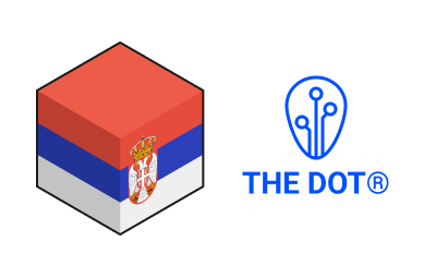 eSIM Serbie THE DOT 1 Go 3 jours, couverture Yettel Serbia et A1 Serbia