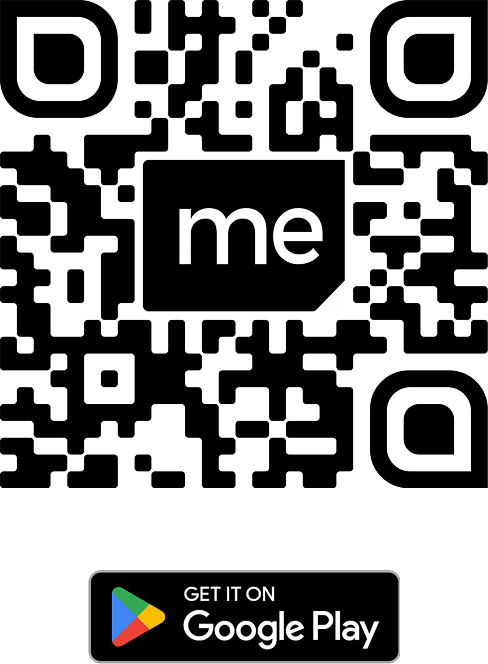 QR-Code zum Herunterladen der eSIM.me-App